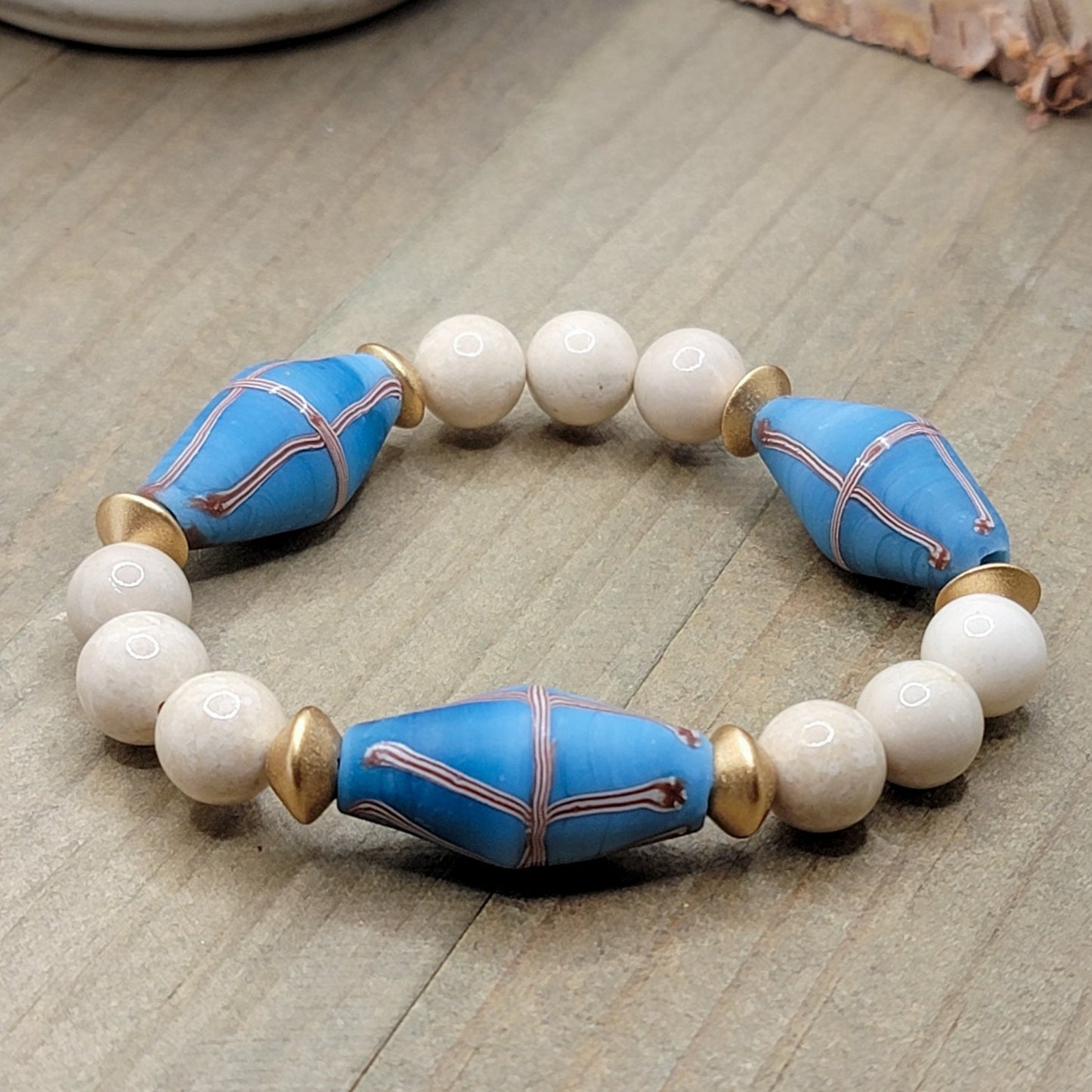 Java French Cross Bracelet, Nicki Lynn Jewelry