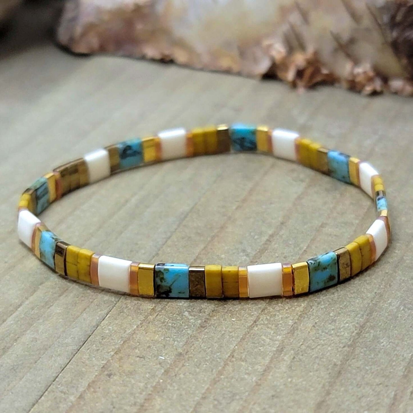 Tila Bead Bracelet-Popular Dainty Beaded Bracelet, Nicki Lynn Jewelry