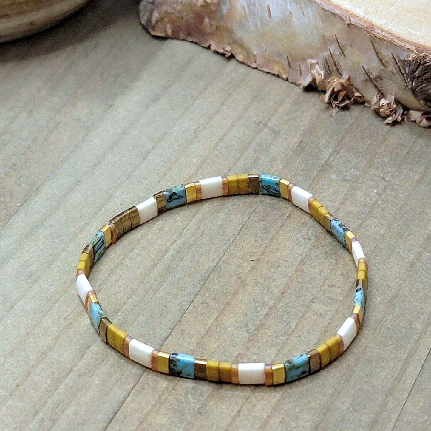 Tila Bead Bracelet-Popular Dainty Beaded Bracelet, Nicki Lynn Jewelry
