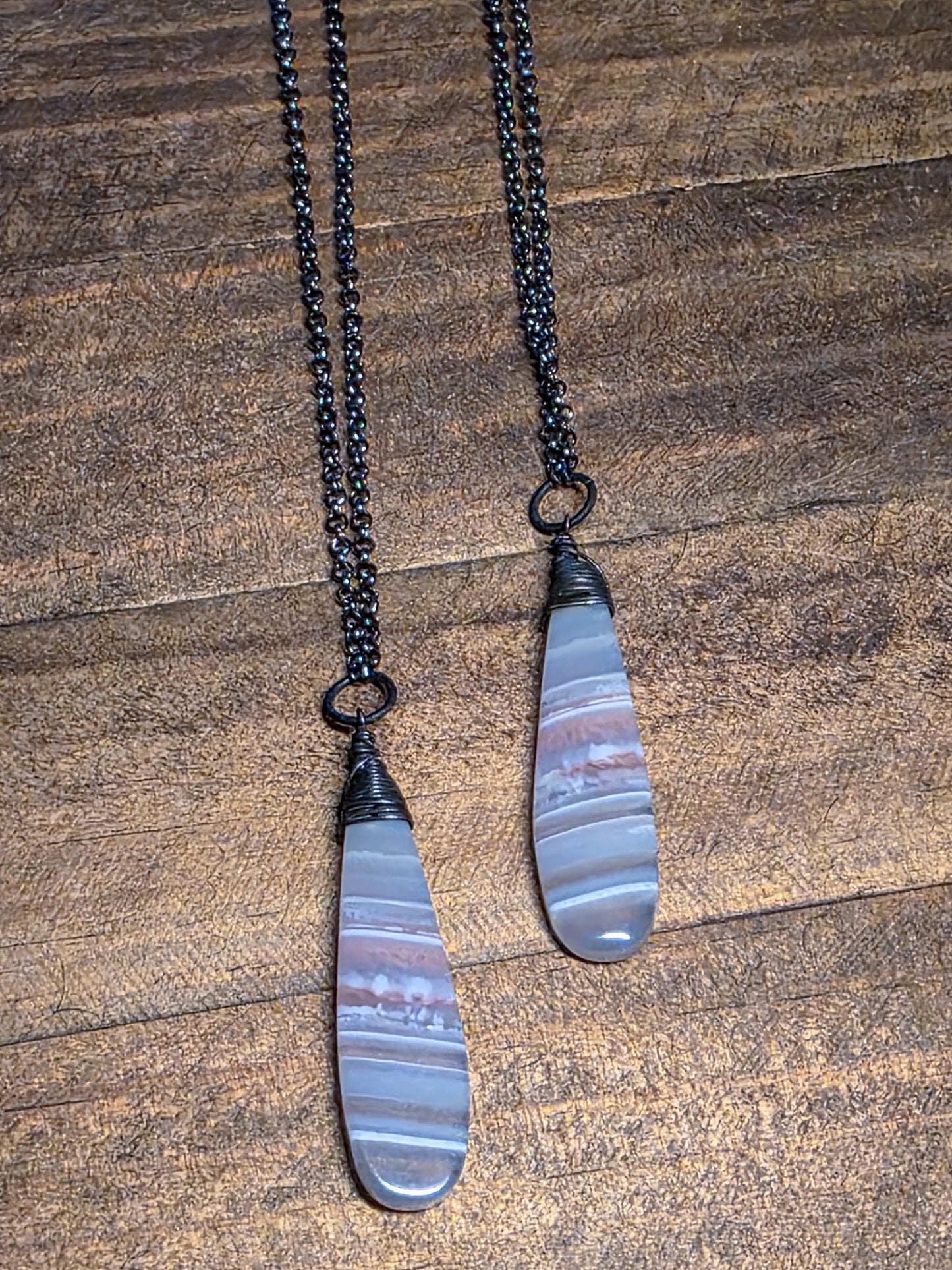 Earthy Stone Pendant Necklace, Nicki Lynn Jewelry