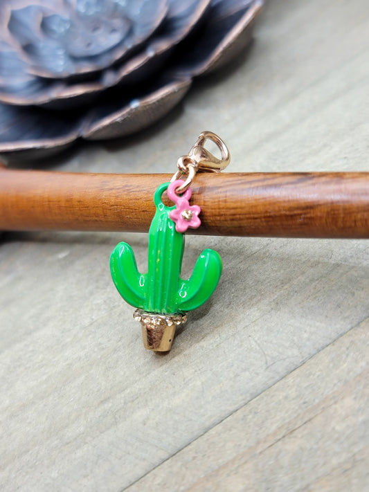 Cactus Bag Charm