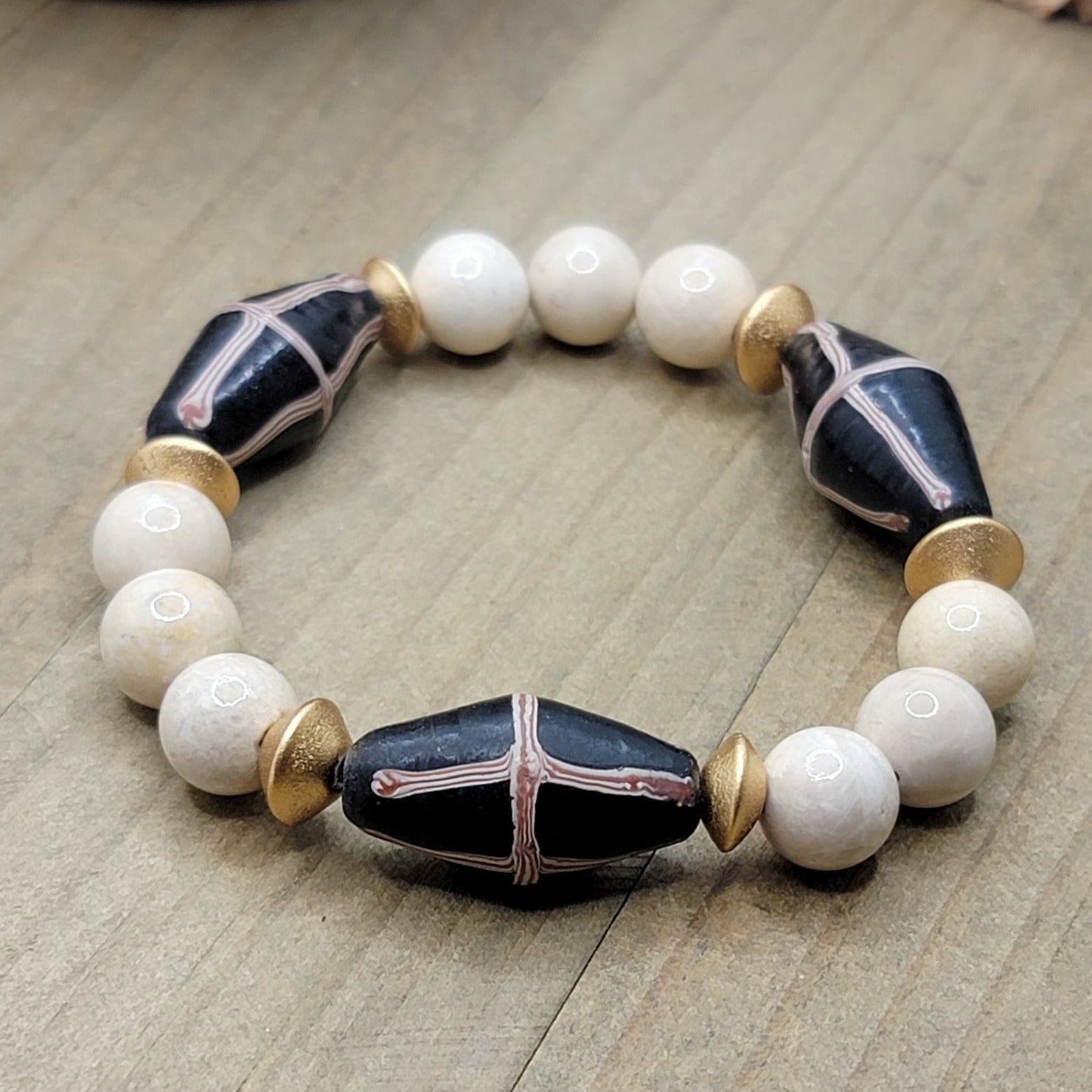 Java French Cross Bracelet, Nicki Lynn Jewelry 