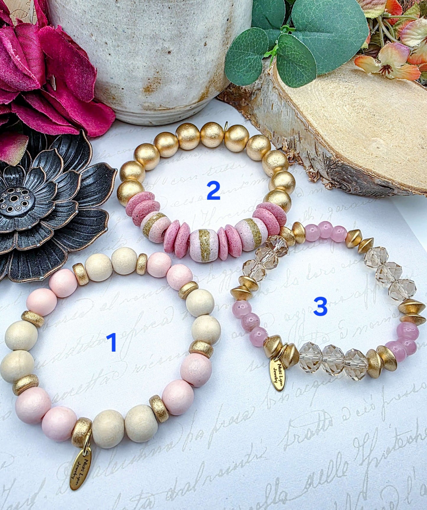 Chunky Statement Bracelet: Pink Edition