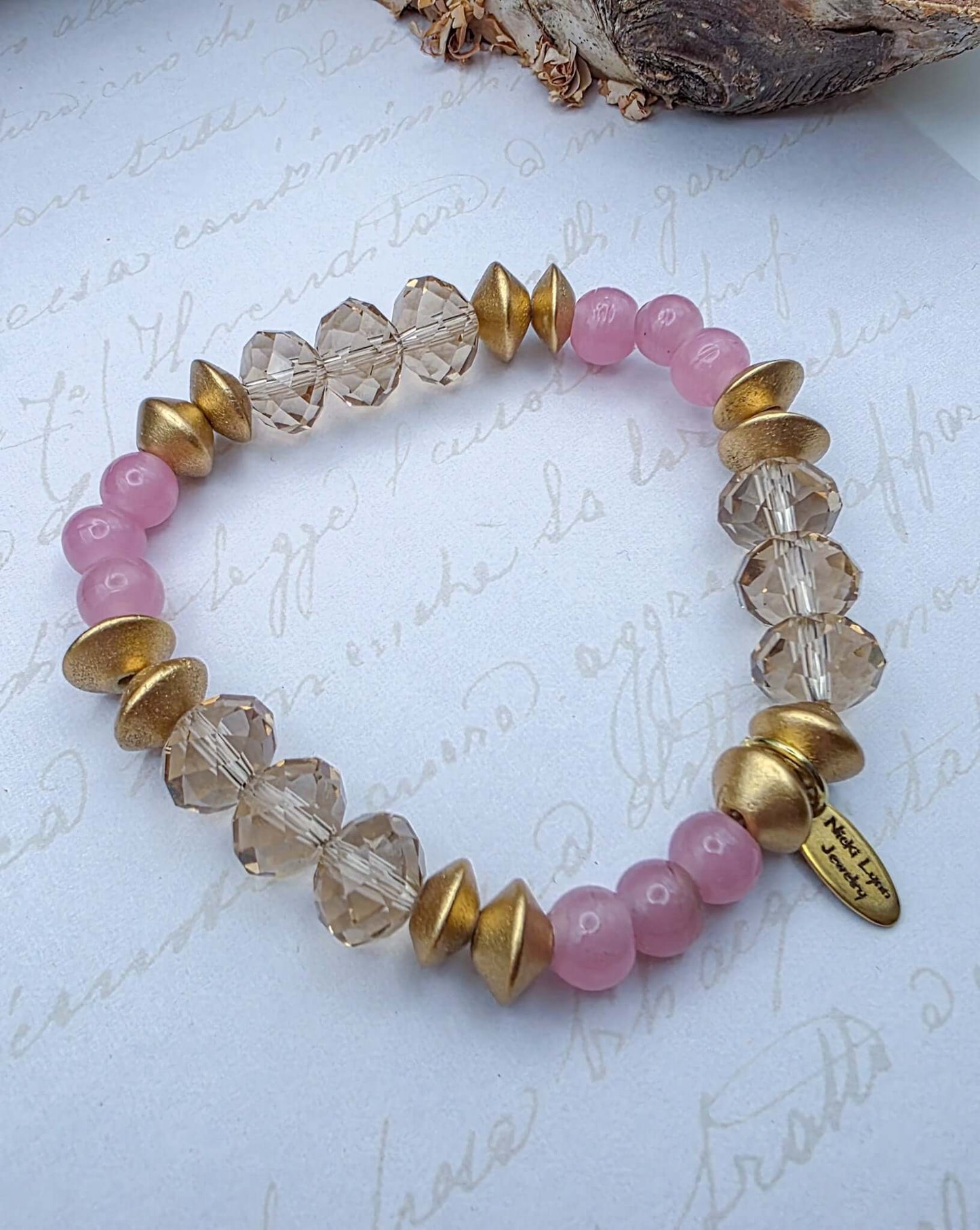 Chunky Statement Bracelet: Pink Edition