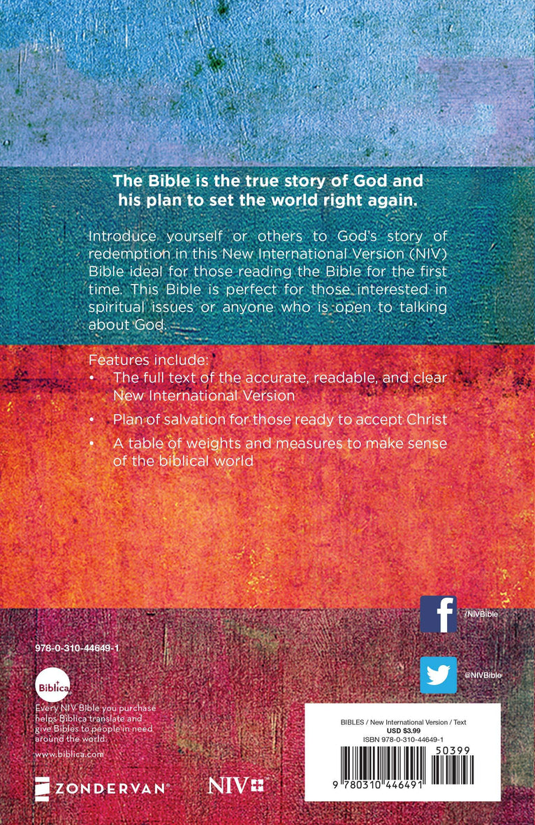 FREE NIV Bible (Pre-Order) – Just Pay Shipping