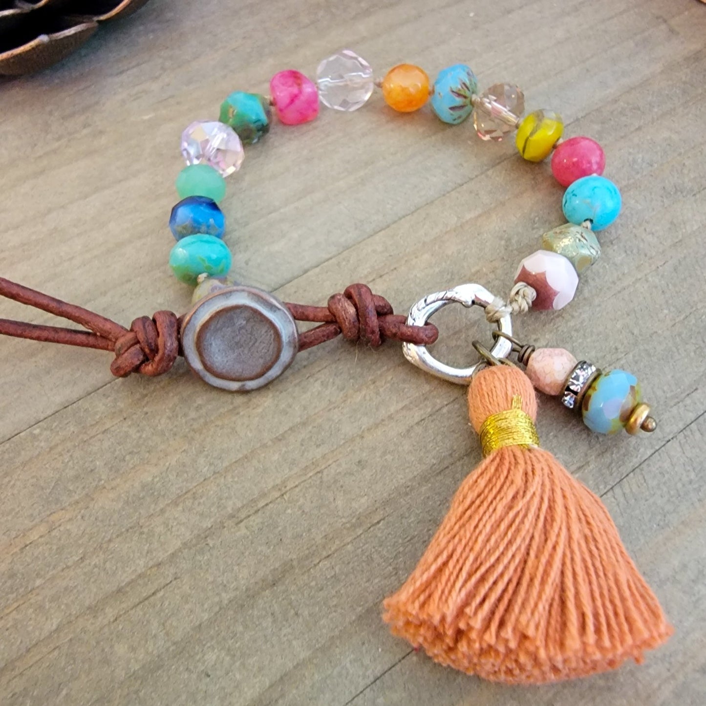 Boho Beaded Bracelet - Nicki Lynn Jewelry