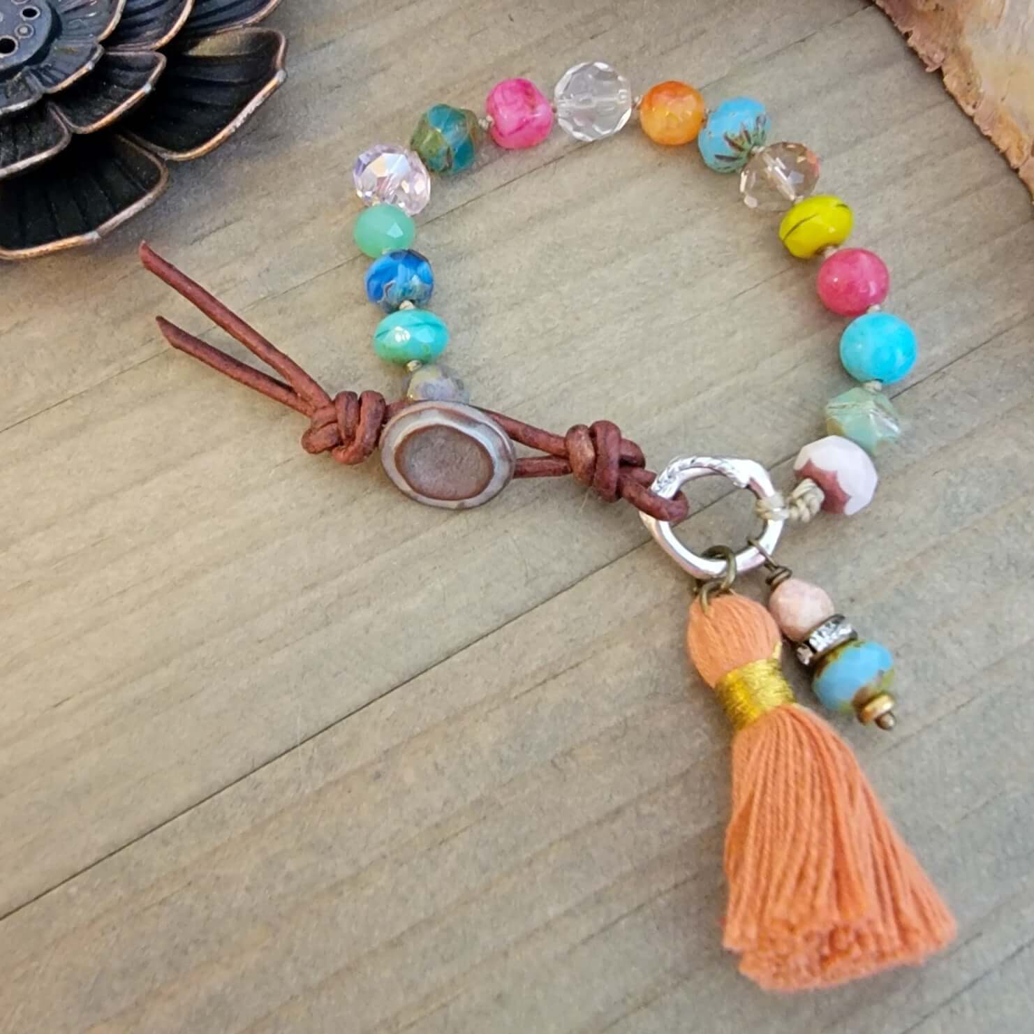 Boho Beaded Bracelet - Nicki Lynn Jewelry