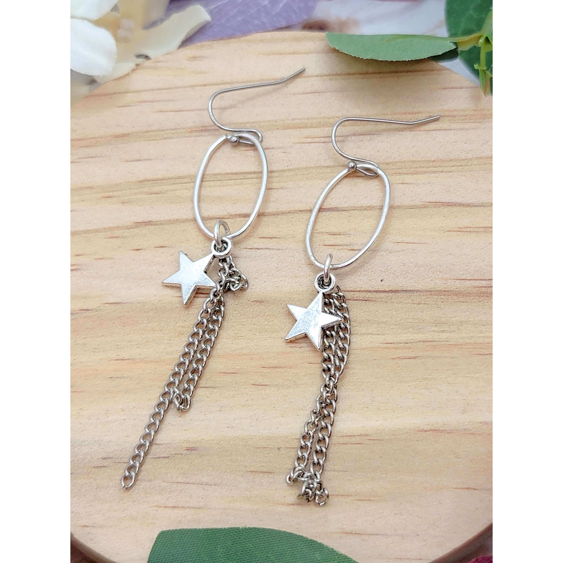 Star and Tassel Earrings - Nicki Lynn Jewelry